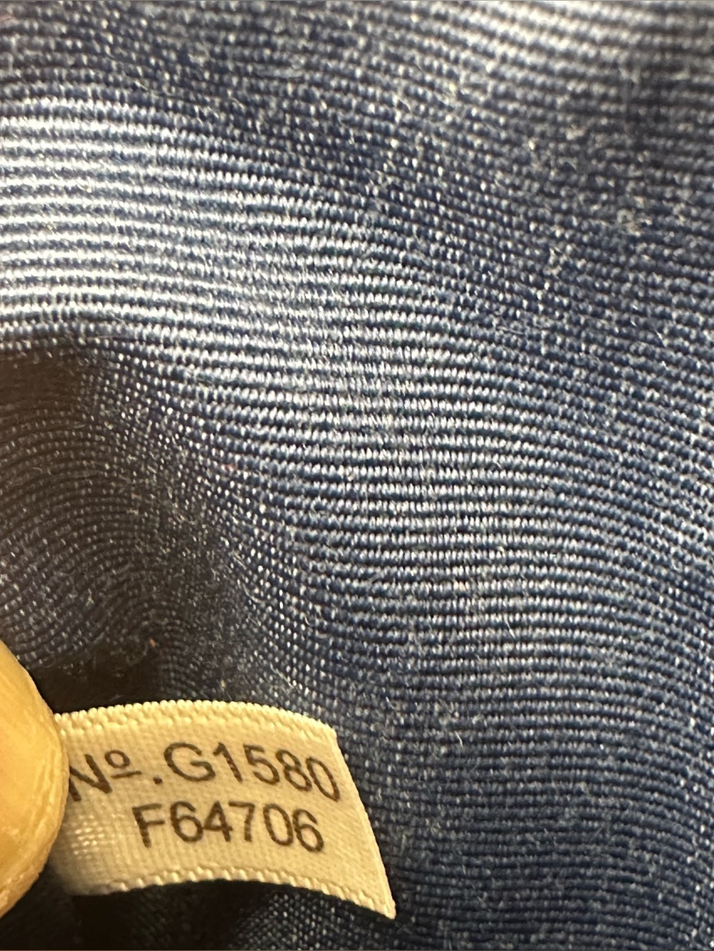 Coach Blue Pebbled Leather Crossbody with White Shearling Trim - Picture 6 of 14